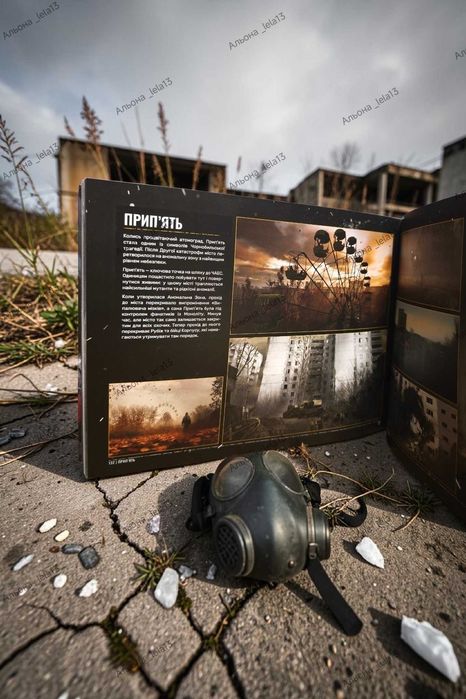 STALKER 2 Пам’ять Зони Інтерактивний Колекційний Альманах Книга + Всі Картки