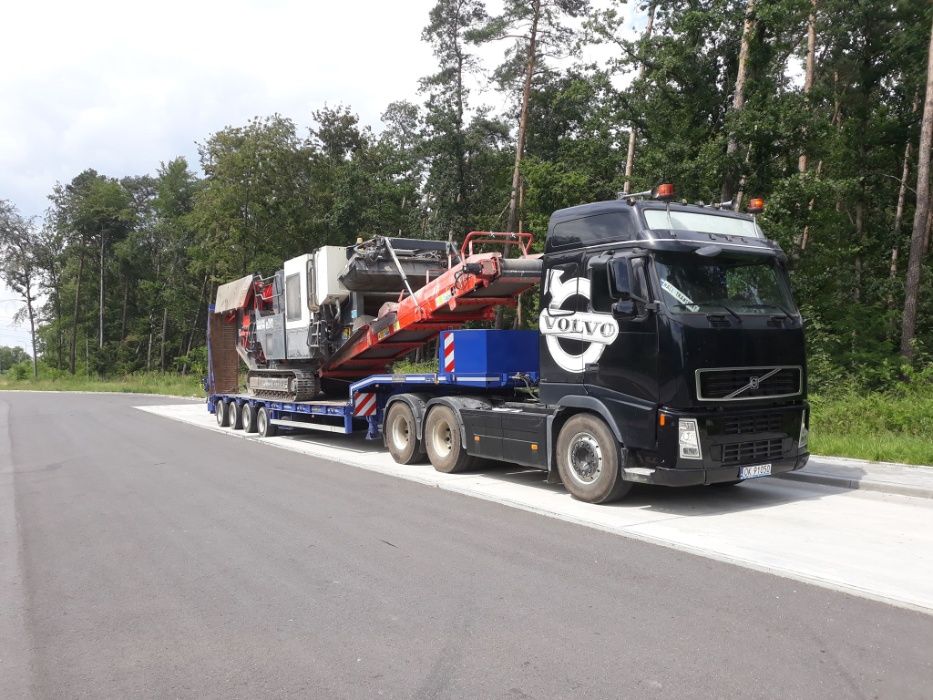 Transport niskopodwoziowy ponadgabarytowy nienormatywny HDS BDO wywrot