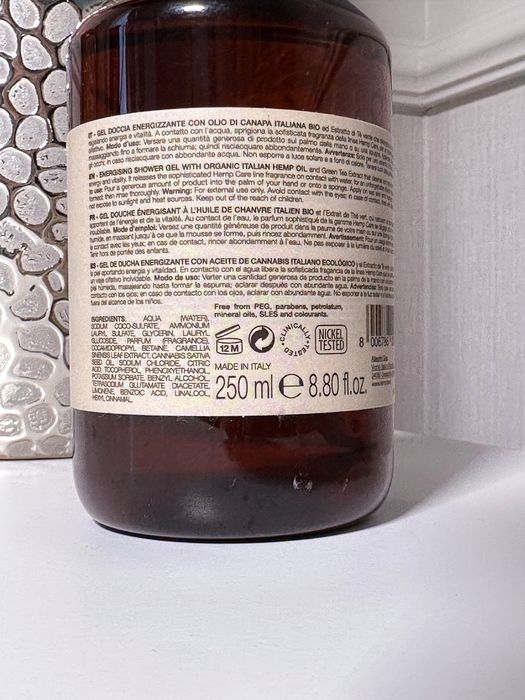 Żel pod prysznic Hemp Care Shower Gel 250ml nowy na prezent naturalny