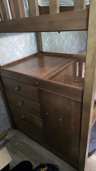 Продам двоярусне дерев'яне ліжко "Володимир"