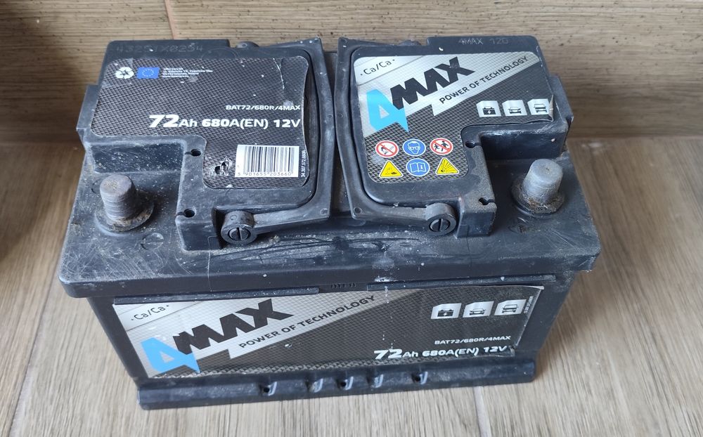 Akumulator 4Max EcoLine 72Ah 680A