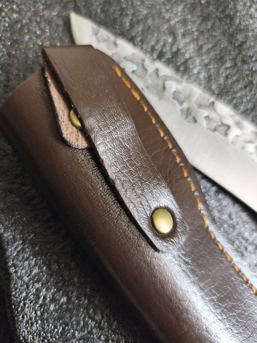 Faca artesanal como nova. Aço inoxidável.