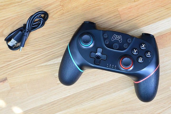 Бездротовий джойстик для Nintendo Switch, PC, Android — Diswee Bl