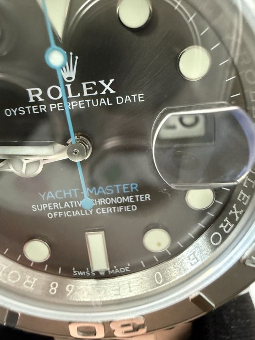 Годинник Rolex Yacht Master 41 Сірий Ролекс