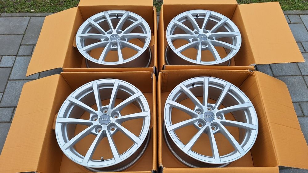 Nowe Alufelgi 5x112 R17 Audi A3 A4 A6 C7 C8 Vw Golf Caddy Passat Okazj
