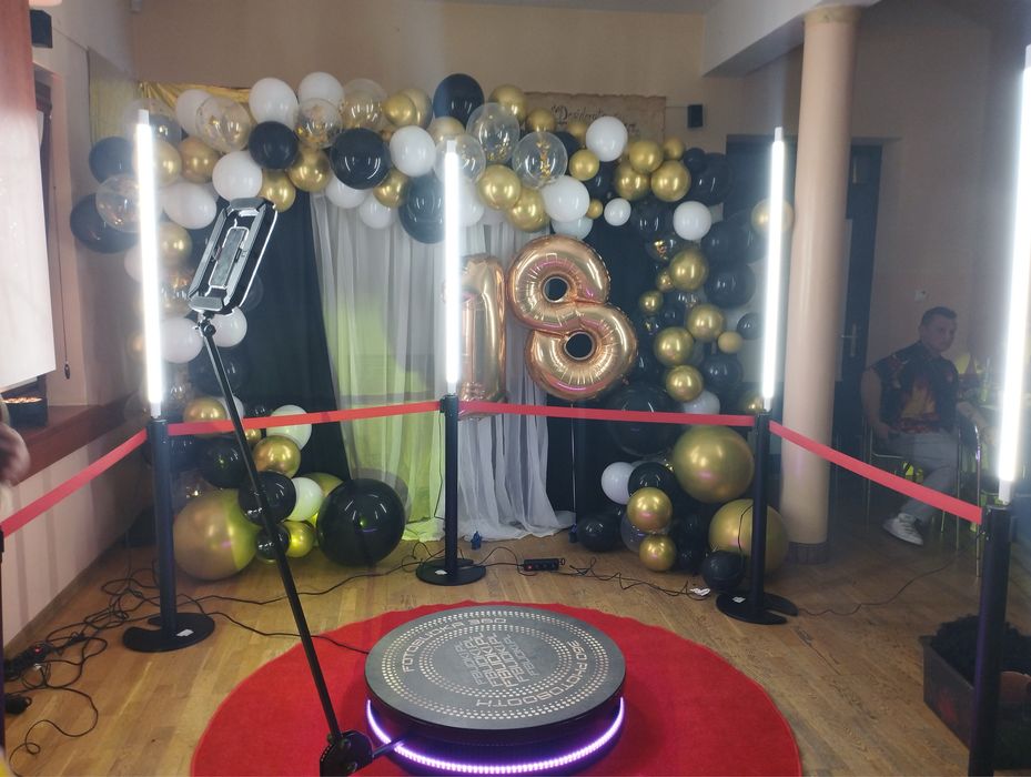 Fotobudka 360 obsługa imprez