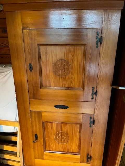 Komplet mebli drewno