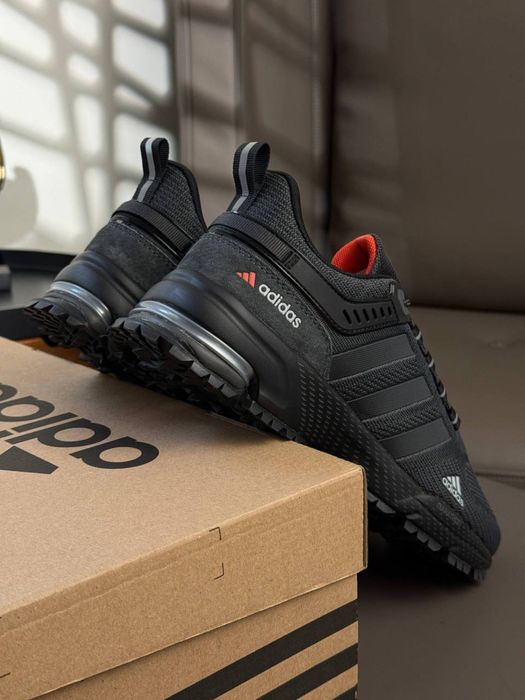 ТОП! Чоловічі кросівки Adidas Marathon Dark Grey 41 42 43 44 45 46
