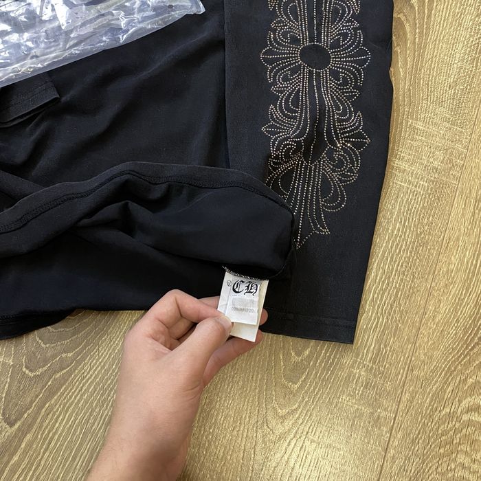 Лонгслів Chrome Hearts зі стразами: 2 300 грн. - Лонгслив