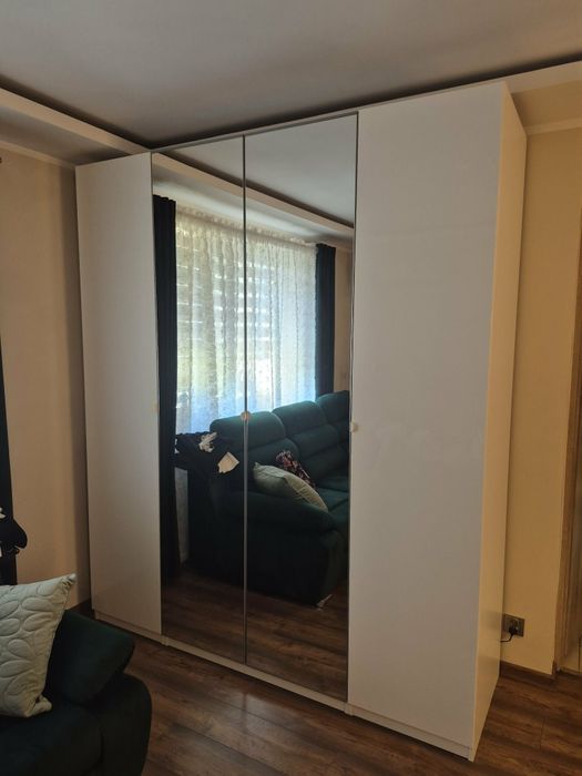 Fronty ikea pax 229cm x 50 bialy polysk