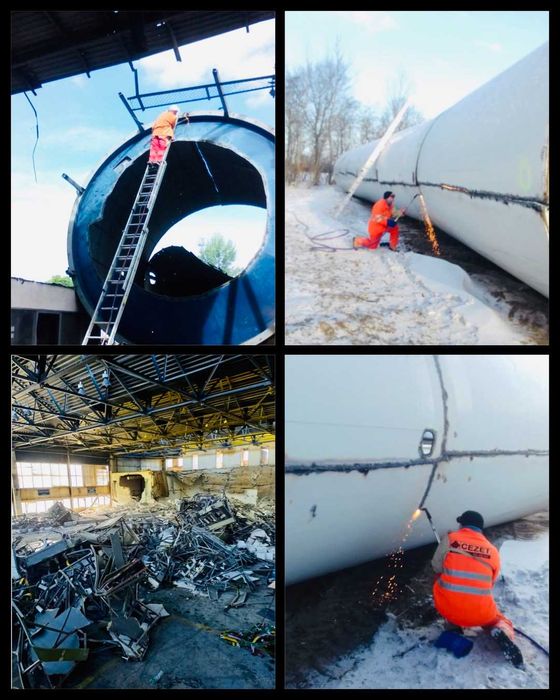 *Demontaż konstrukcji stalowych*CEZET*