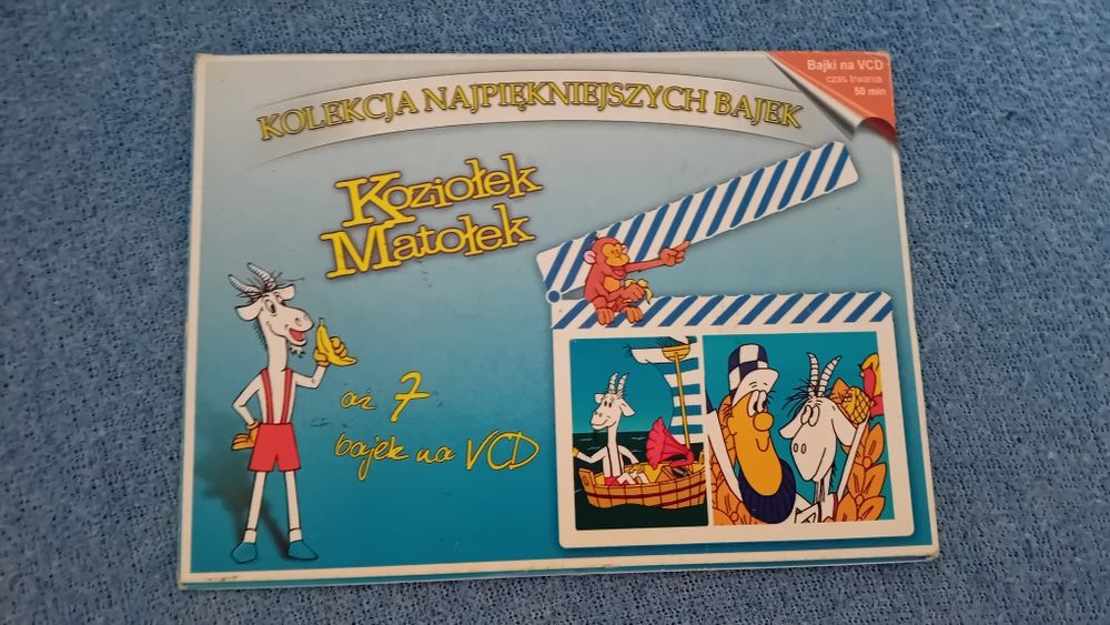 7 odcinków Koziołka Matołka na płycie