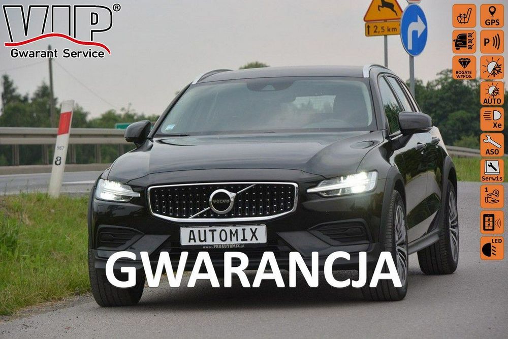 Volvo V60 Cross Country 2.0D D4 nawigacja full led automat 4x4 AWD gwarancja przebiegu