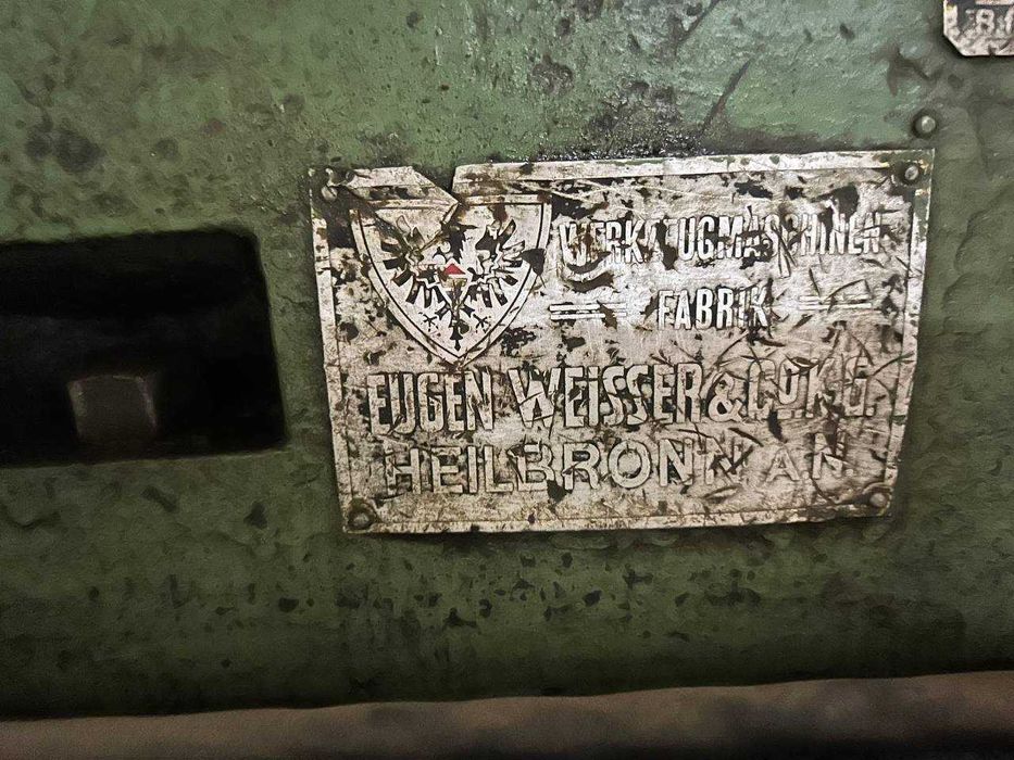токарний Eugen Weisser & Co. (Heilbronn am Neckar, Германія). станок
