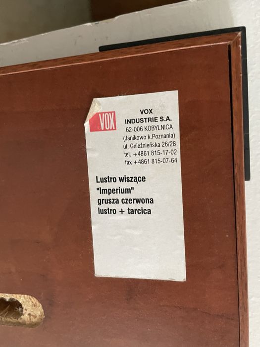 Lustro wiszące Vox Imperium