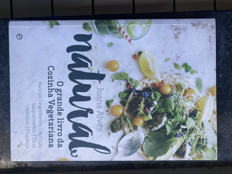 Livros de receitas - alimentação saudável e vegetariana