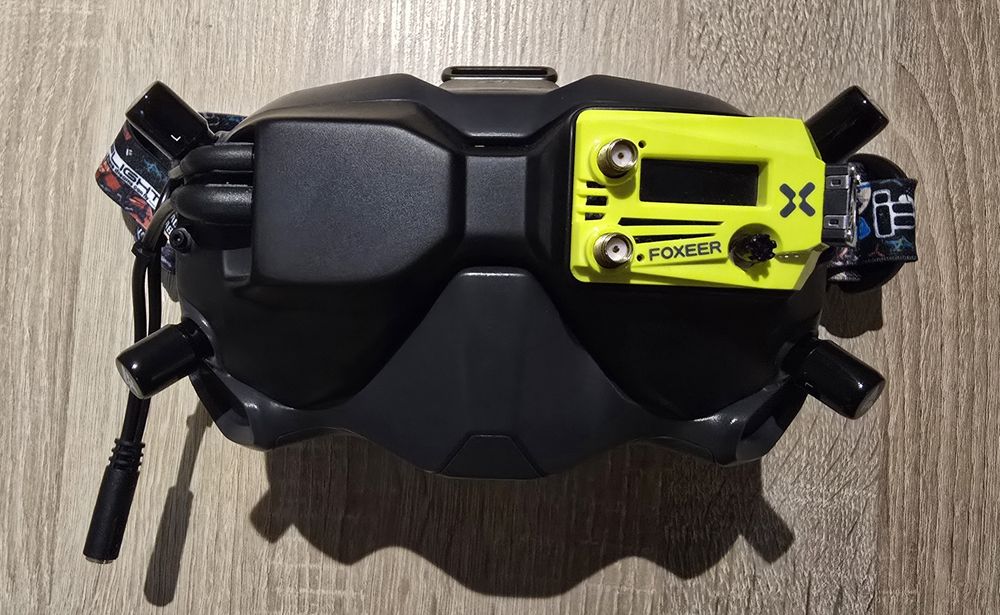 DJI Goggles V2 + Analog Foxeer Wildfire