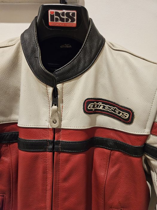 Casaco de mota de cabedal Alpinestars mulher