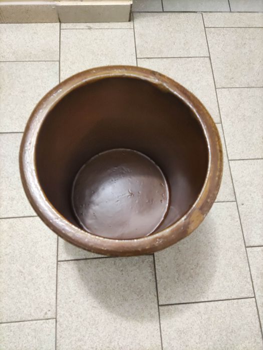 BUNZLAU Hoffmann Co Garnek Kamionkowy 80 l - Przedwojenny