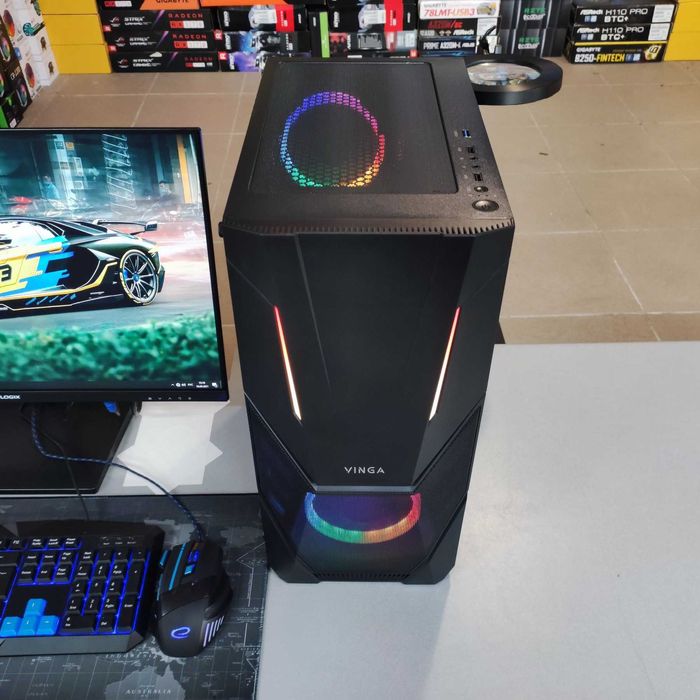 Ігровой Компютер ПК Intel i5-6500, RX 570 4GB, 16GB DDR4, SSD 512GB
