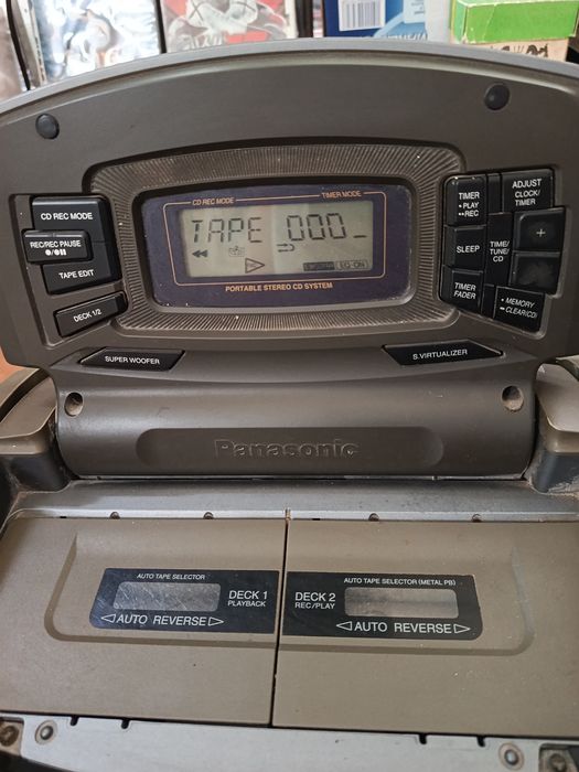 Магнитола Panasonic RX,ED-707, Кобра.