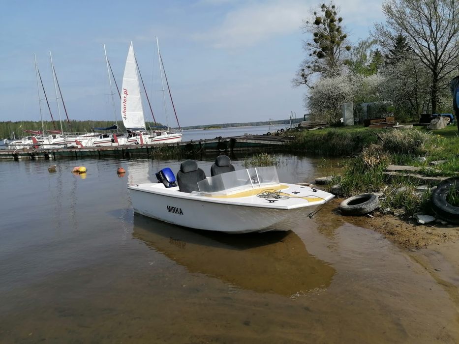 Motorówka 4,20m okazja laminat