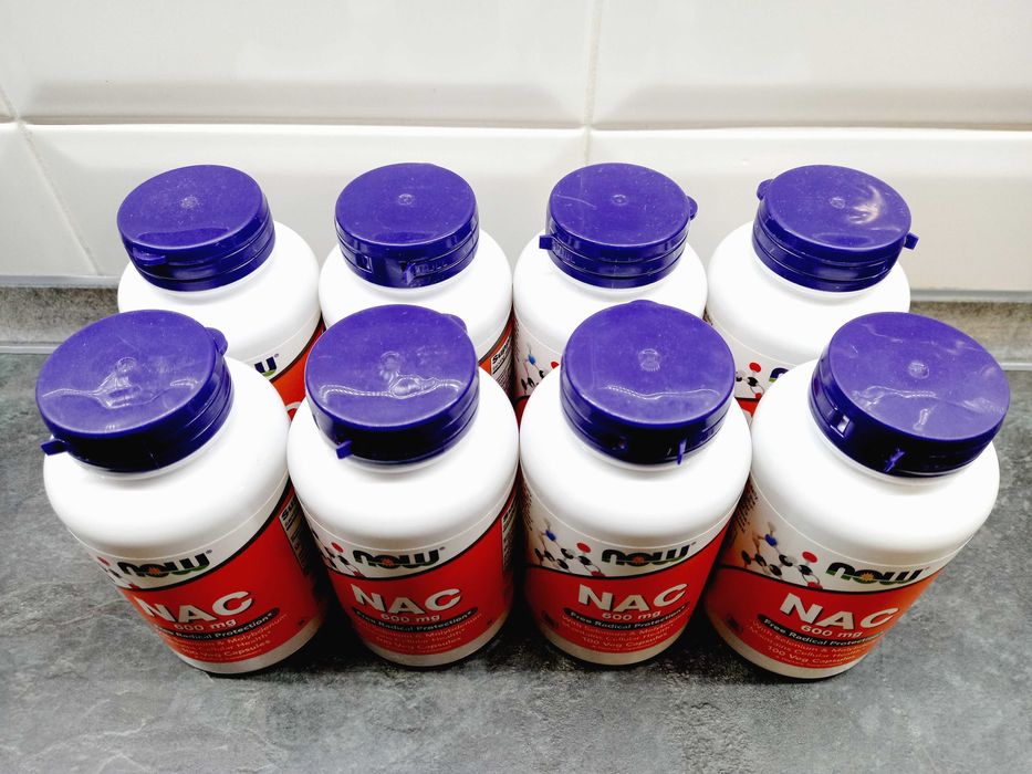 Now Foods, NAC 600 мг (100-250 капс.), N-ацетилцистеин