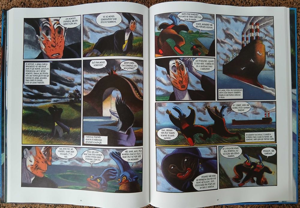 BD - Fogos e Murmúrio (Mattotti & Kramsky)