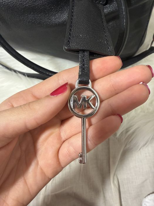 torebka Michael Kors MK Hamilton skóra naturalna