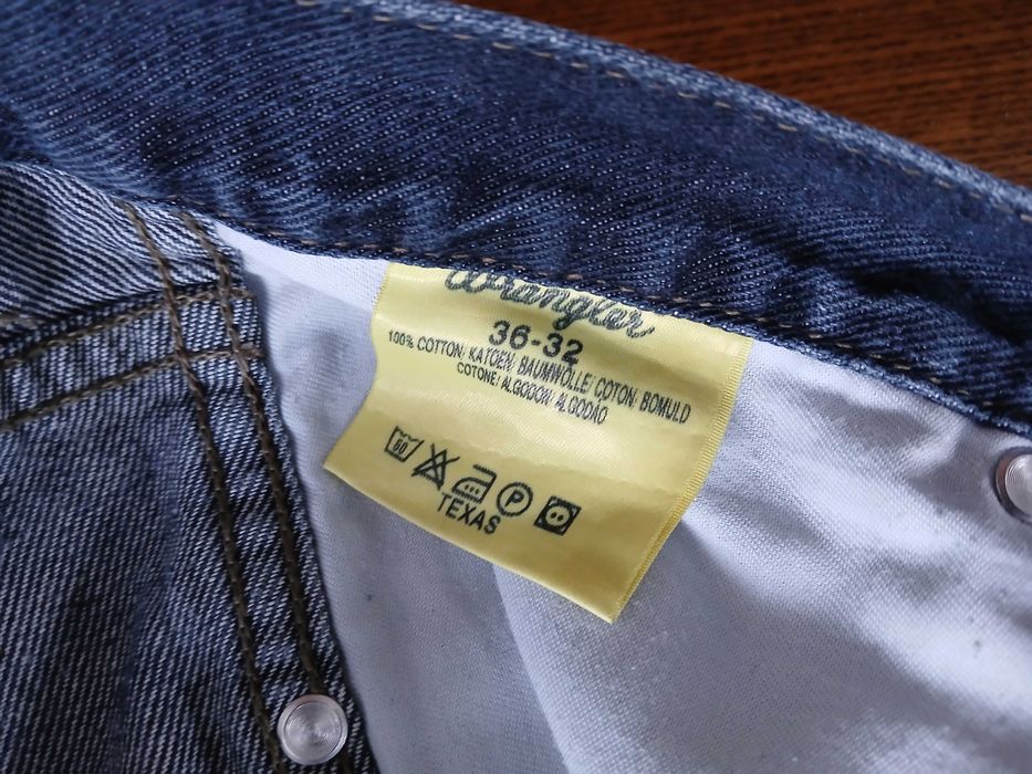 Wrangler jeansy 36/32 pas:2x45cm kultowe