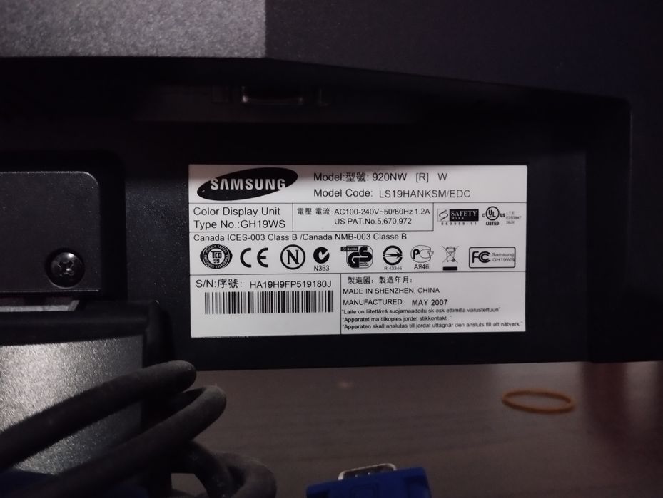 Monitor Samsung SyncMaster