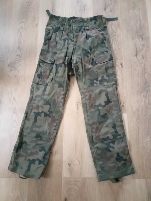 Spodnie mundur polowy wzór 123UP/MON rozmiar S/S