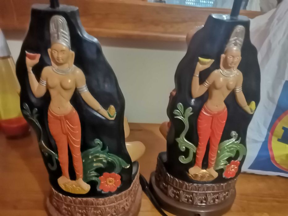 Artigos decoração asiáticos e Affricanos