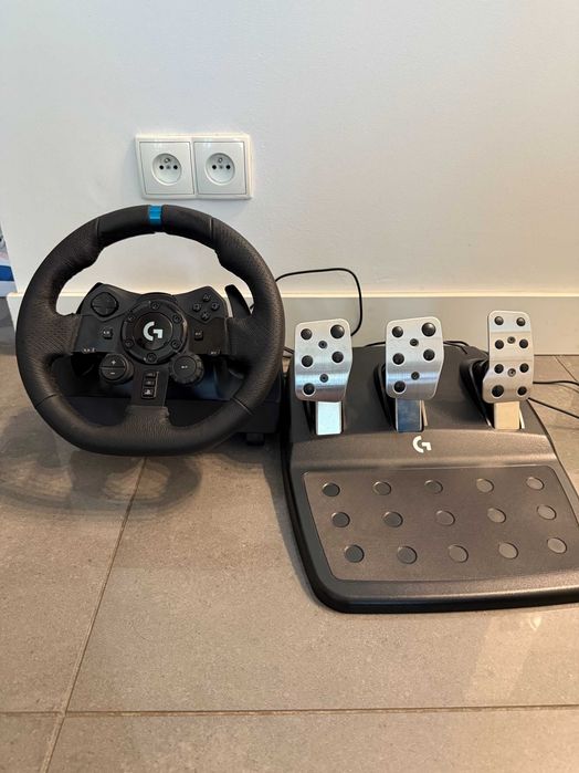 Logitech G923 kierownica PC PS4 PS5 + pedały | idealny stan| pudełko