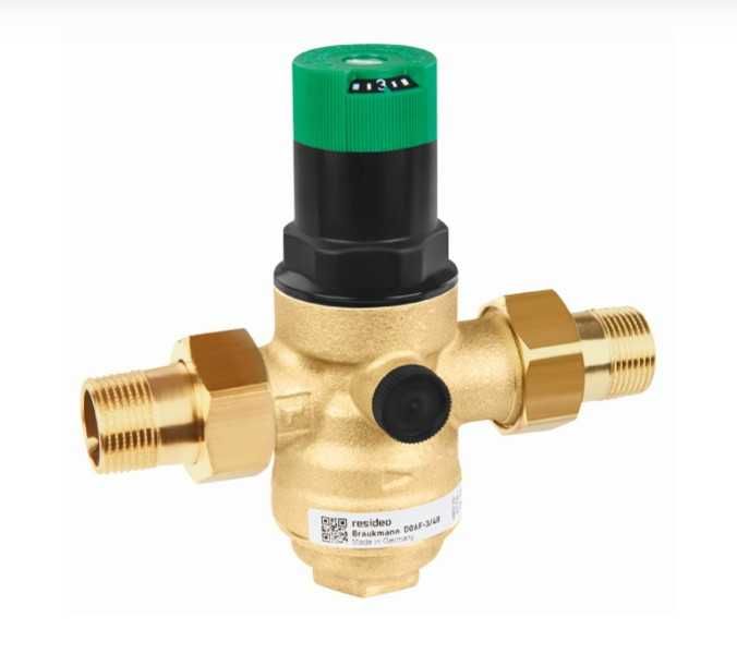 D06F-1/2B Regulator ciśnienia wody, 1,5 -6,0 bar, 70°C, 1/2" | NOWY |