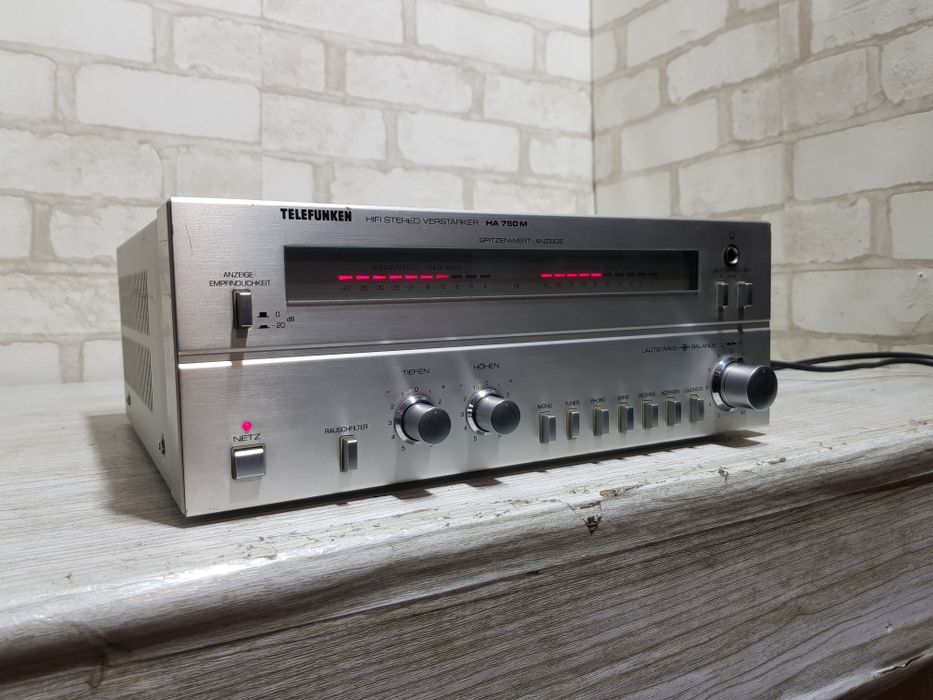 Стерео підсилювач TELEFUNKEN HA 750m, 2*60 б/у з Німеччини..