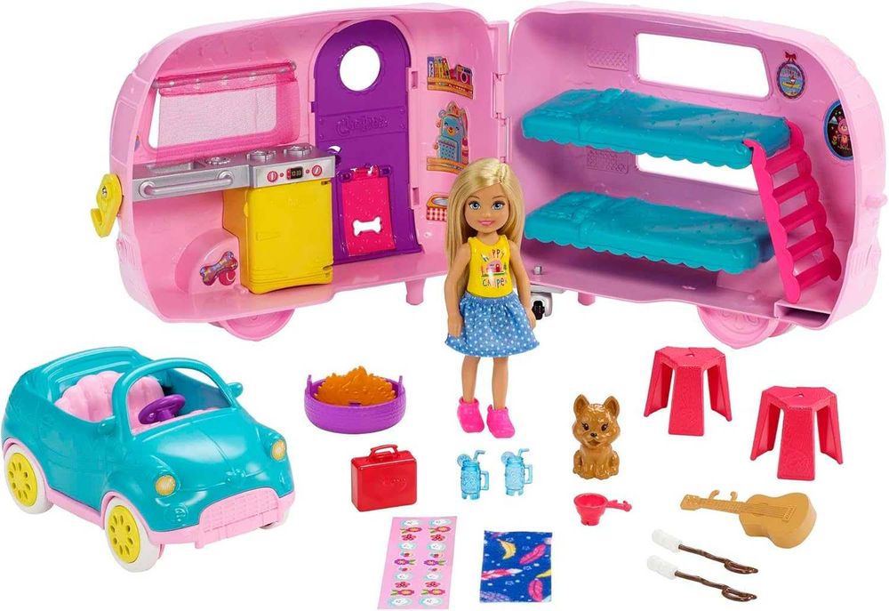 Барбі Кемпер Челсі Barbie Club Chelsea Camper В чудовому стані
