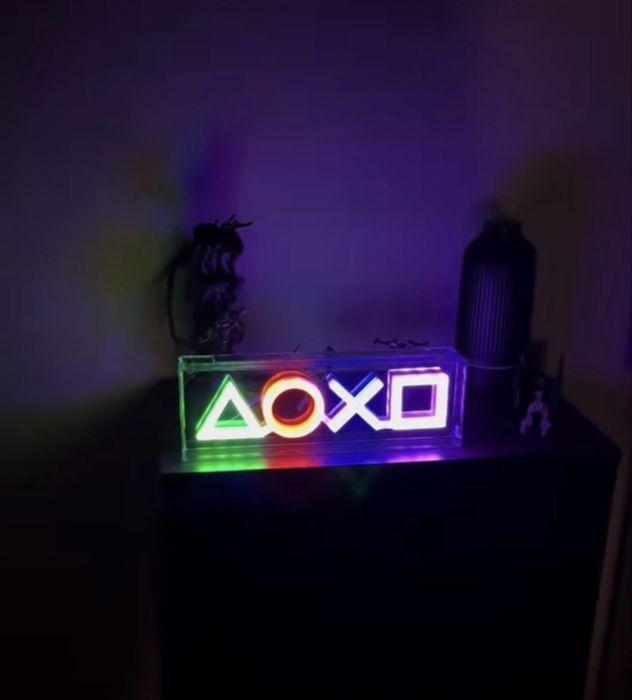 Decoracao led playstation