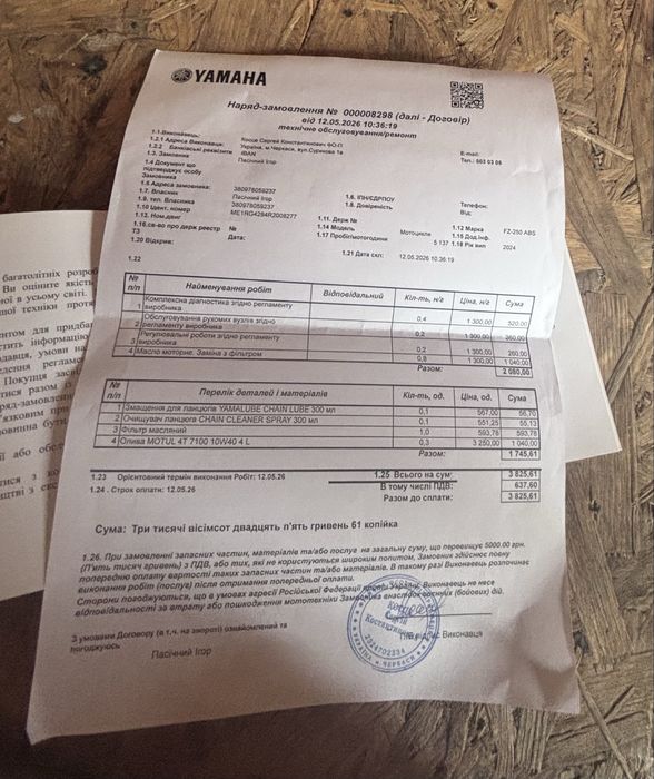 Yamaha fz25 2024
