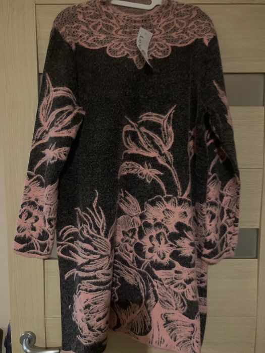 Платье с ангори.