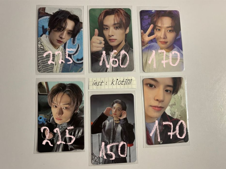продаю офіційні картки stray kids, bts, new jeans, txt