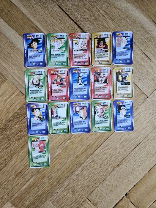 Wszystkie karty DRAGON BALL CHIO (202/202 sztuki bez powtórek)