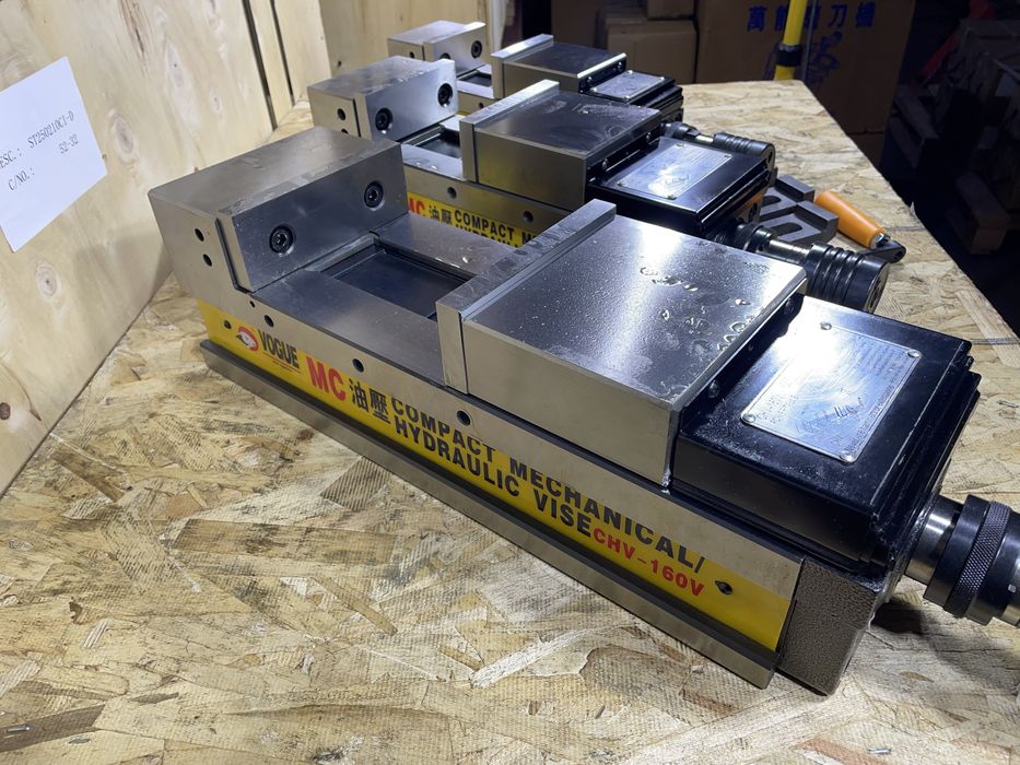 Лещата прецизійні гідравлічні механічні СHV 100-200 мм