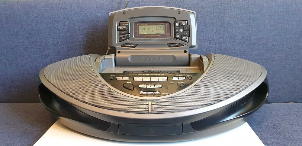 Panasonic RX-ED707, Cobra , Radio,CD,,Magnetofon , Retro , Legenda