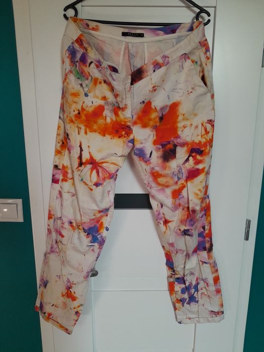 Kolorowe spodnie damskie