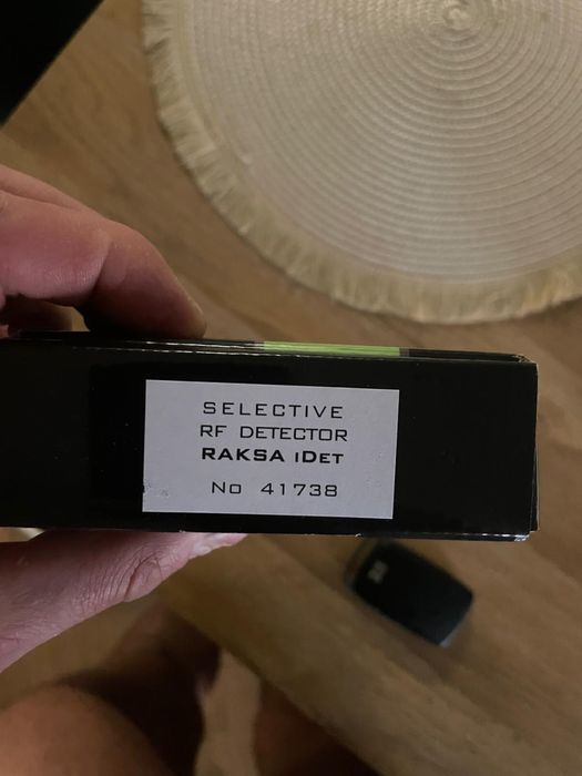 IDet Raksa-121 (LTE) PL wykrywacz lokalizatorów, podsłuchów i kamer