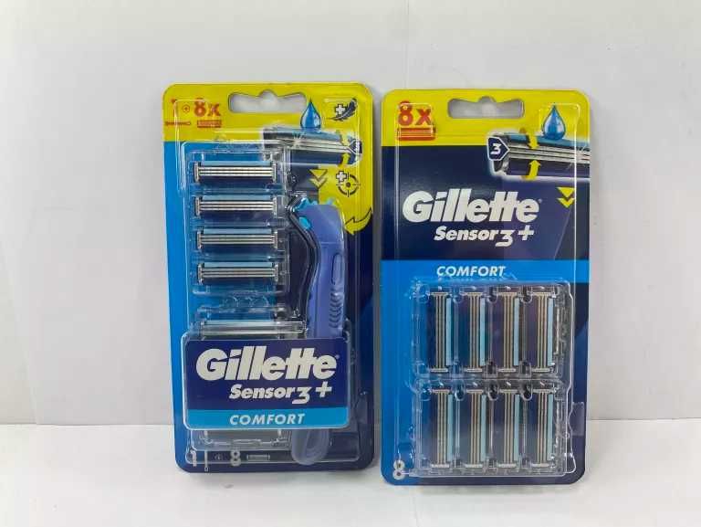 Zestaw Maszynka Na Wkłady Gillette Sensor3 Rączka/8 Ostrzy+ Wkład