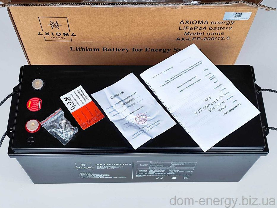 Литий-ферум-фосфатный аккумулятор 200 Ah Ач 12v В LiFePo4 батарея АКБ