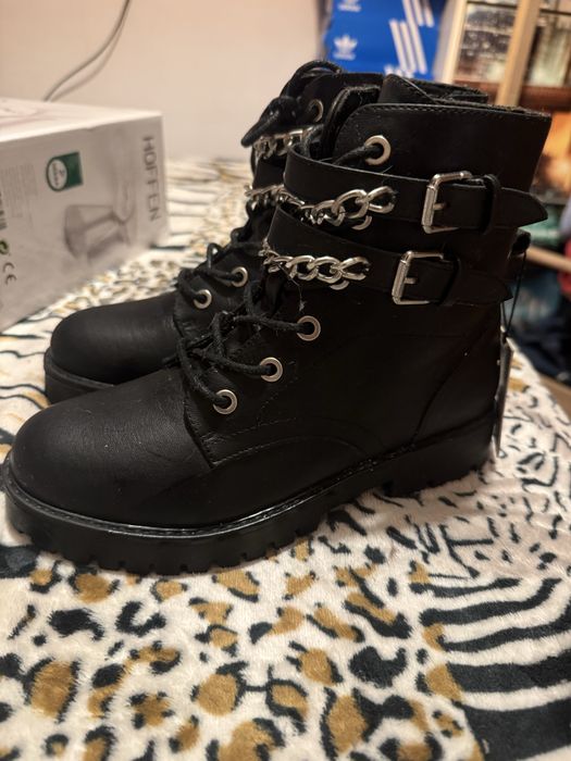 Botas estilo militar