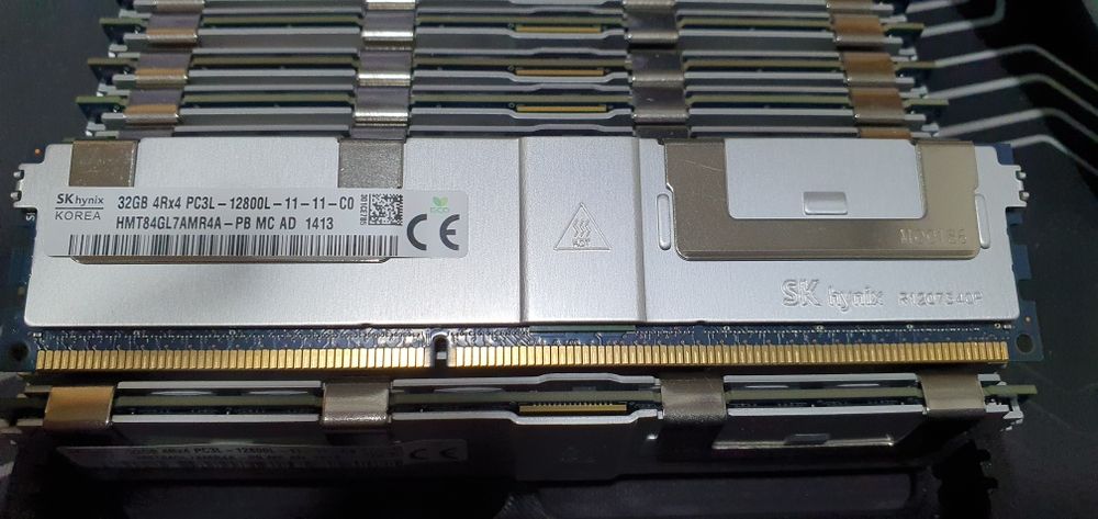 RAM 16 GB/32 GB DDR3 1600 MHz ECC63825516465539121